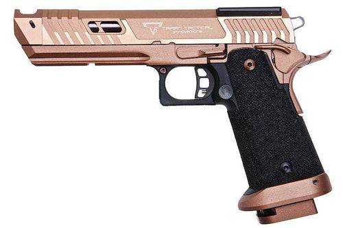 ARMY ARMAMENT TTI SAND VIPER PISTOL in copper finish with textured grip and precision design