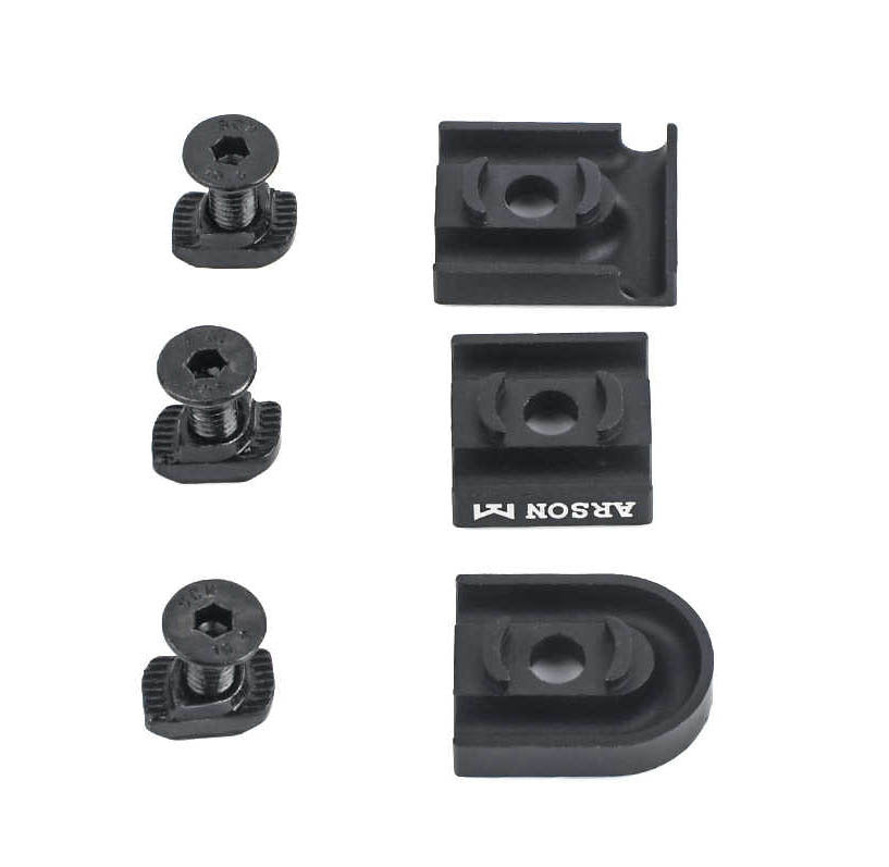 WADSN Wire Guide Kit in Black with Mounting Screws for Secure Cable Management