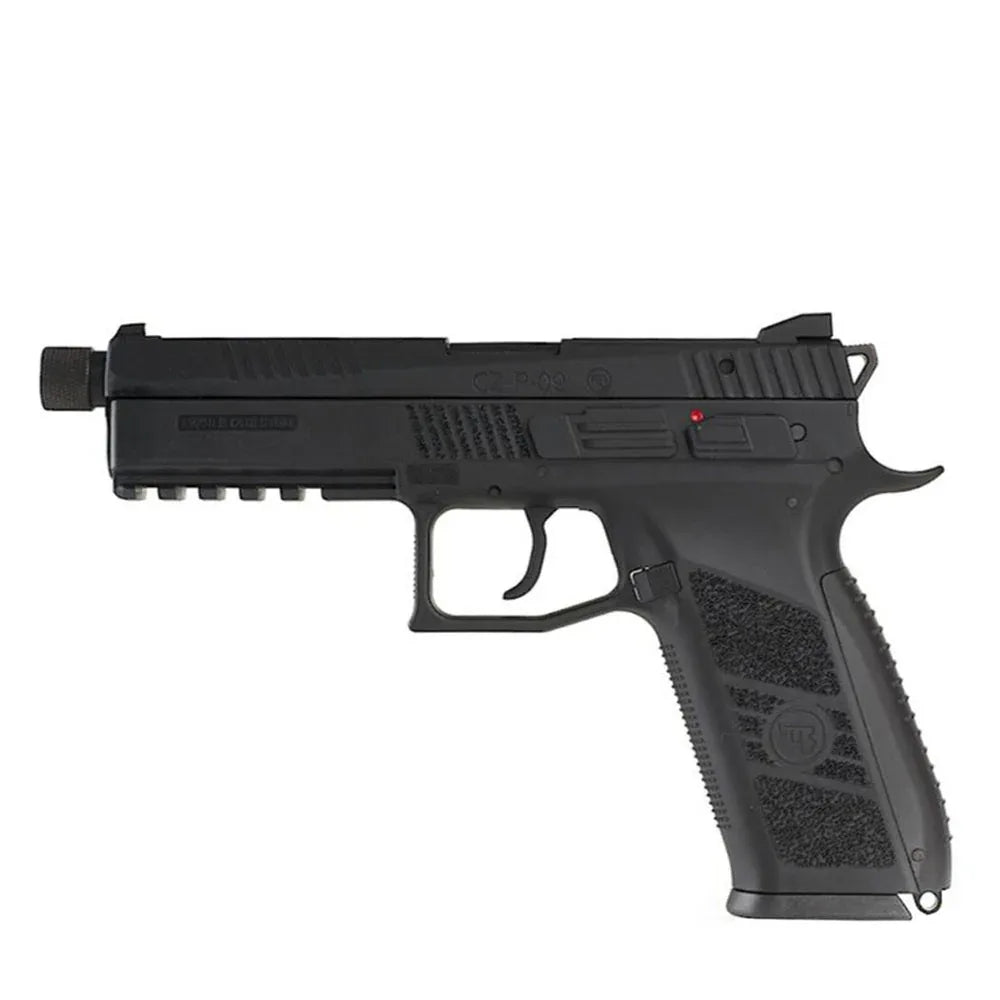 ASG CZ P09 BLACK CO2 air pistol with modern design and tactical features for shooting enthusiasts