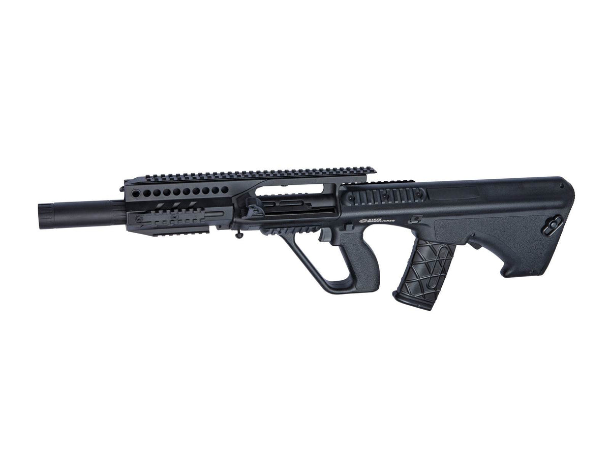 ASG AEG Airsoft Gun with Tactical Rail and Ergonomic Grip for Enhanced Performance