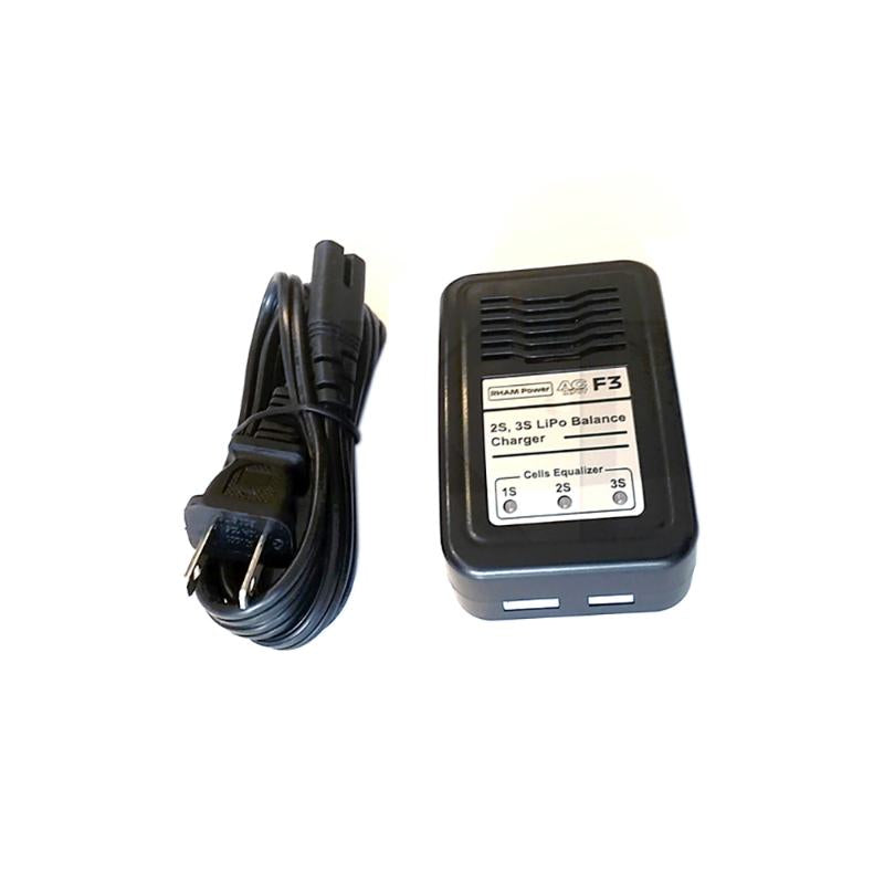 RHAM POWER battery charger airsoft for 2S and 3S LiPo batteries with balance charging feature