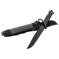 WADSN M10 STYLE TRAINING BAYONET with a black blade and sheath for tactical training use