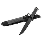 WADSN M10 STYLE TRAINING BAYONET with a black blade and sheath for tactical training use