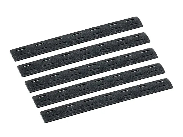 Set of BCM GUNFIGHTER Rail Covers in Black for Secure Grip and Protection