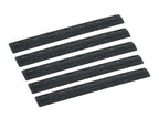 Set of BCM GUNFIGHTER Rail Covers in Black for Secure Grip and Protection