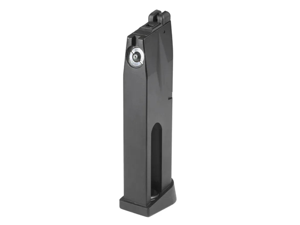 KWC Beretta magazine in black, designed for reliable feeding and performance