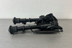 District Airsoft Bipod Airsoft with Adjustable Legs for Stable Shooting Support