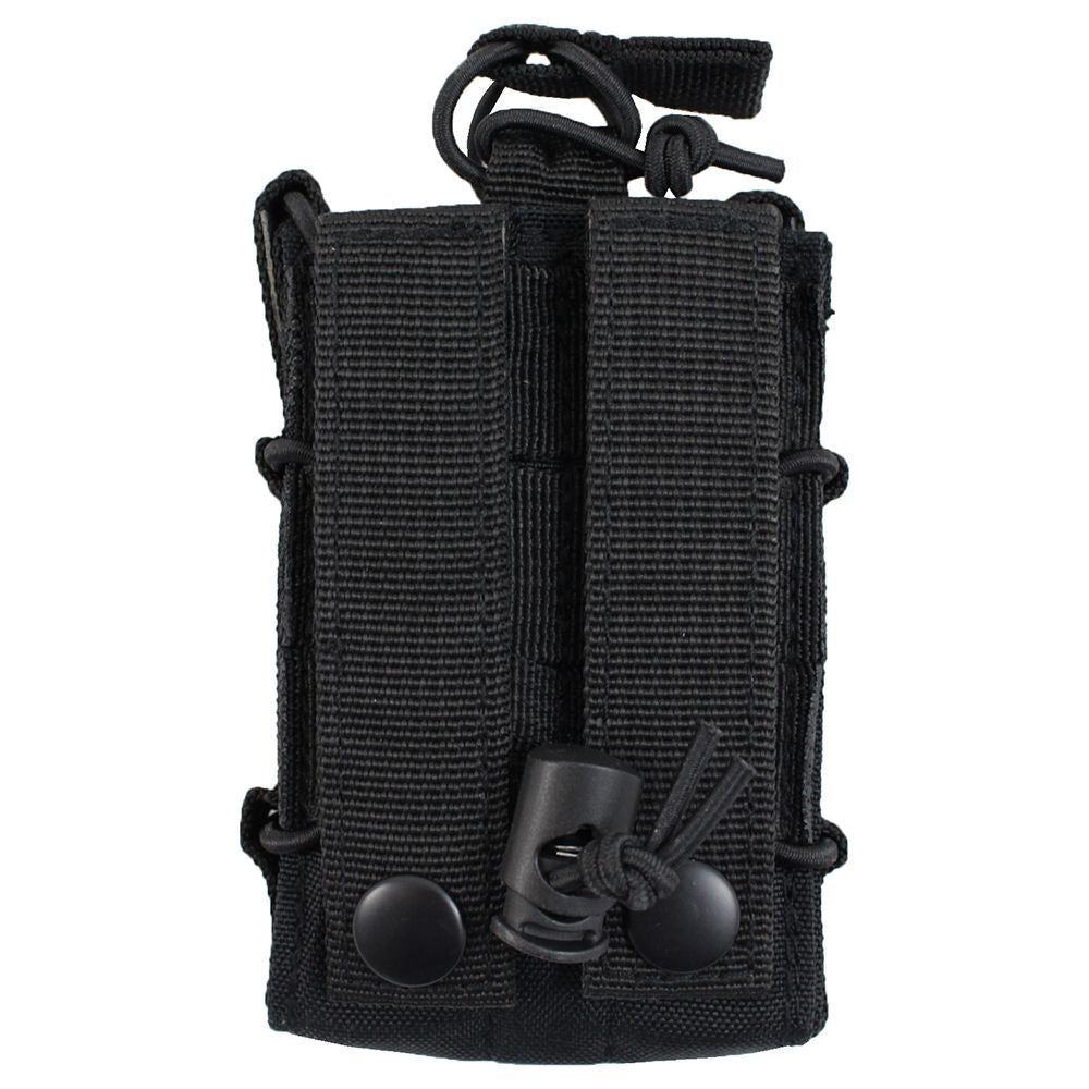 Durable black Firepower Magazine Pouch with adjustable straps for tactical gear