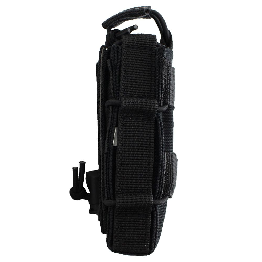 CYBERGUN Firepower Magazine Pouch in Black for Tactical Gear and Accessories