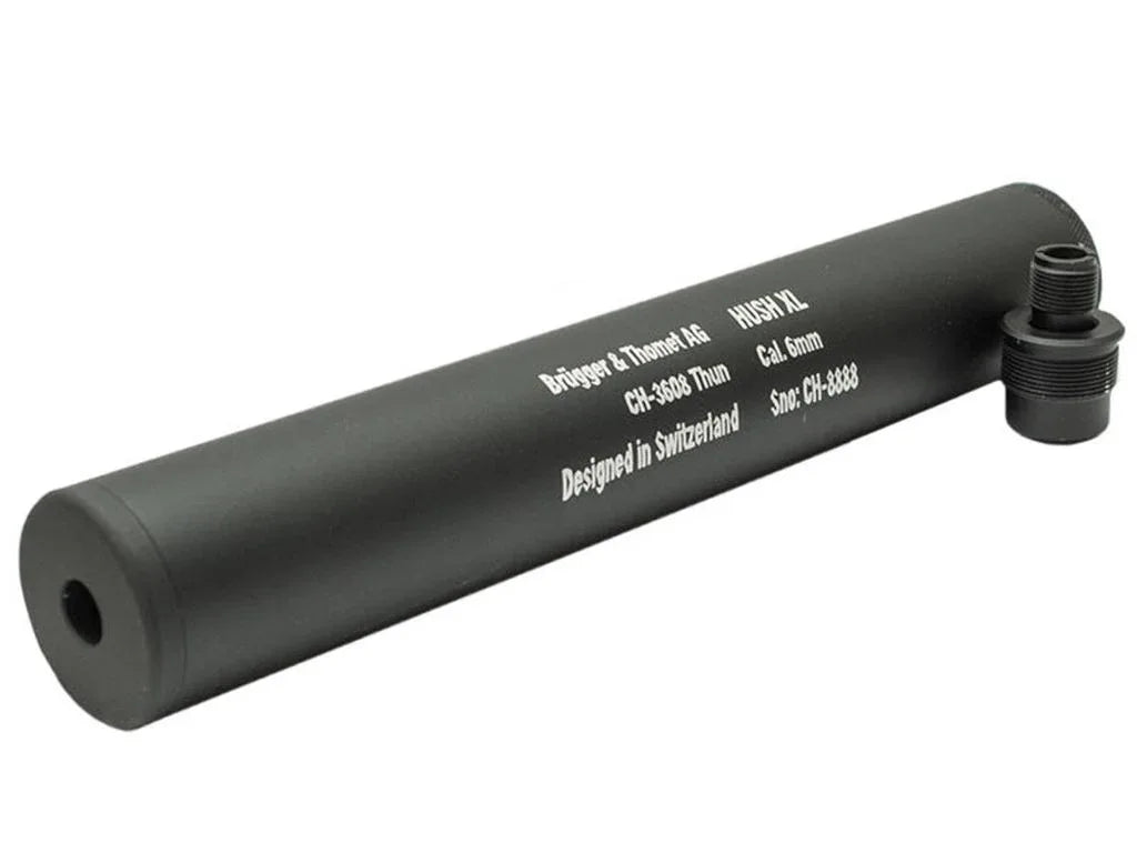 ASG HUSH XL Silencer with CCW W ADAPTER for enhanced shooting performance