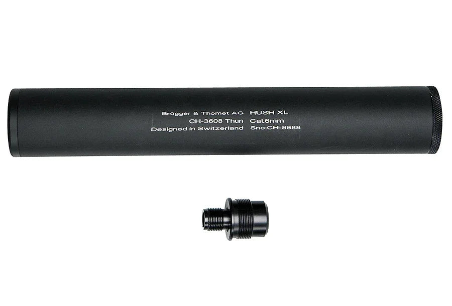 Brugger & Thomet HUSH XL Silencer with CCW W ADAPTER for enhanced sound reduction