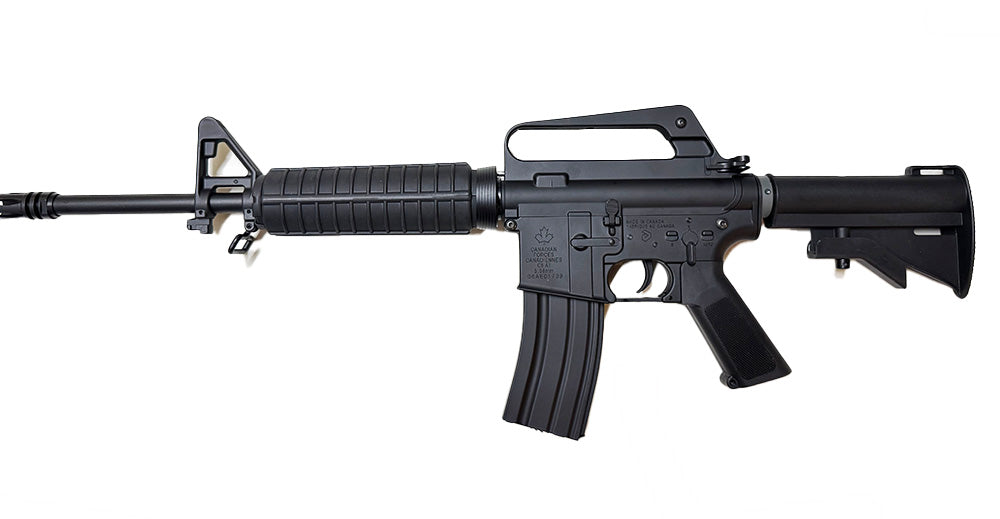 AEG C8 Airsoft Rifle with Adjustable Stock and Picatinny Rail for Tactical Shooting