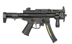 CYMA Platinum MPA PDW airsoft gun AEG compact PDW with folding stock vertical foregrip and curved magazine