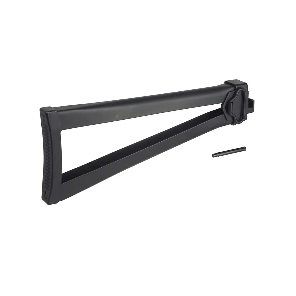 CYMA METAL STOCK USED for optimal stability and performance in airsoft rifles