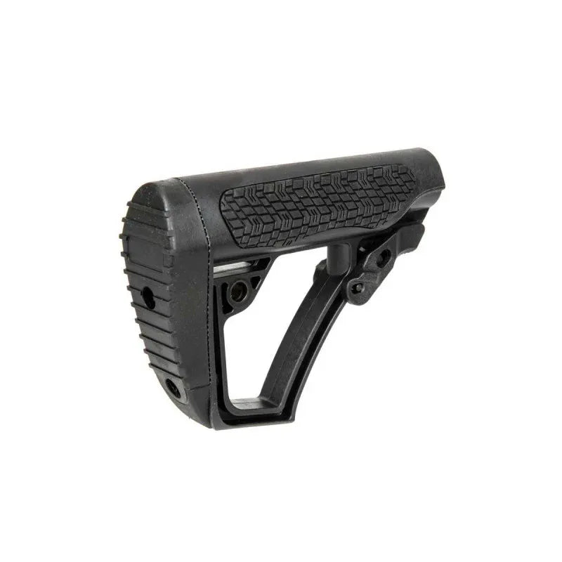 DOUBLE BELL RETRACTABLE Adjustable Stock for Airsoft Rifles with Ergonomic Grip