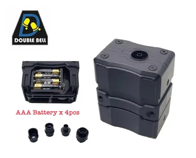 DOUBLE BELL Airsoft Electric Magazine Loader with AAA Battery compartment for fast reloading
