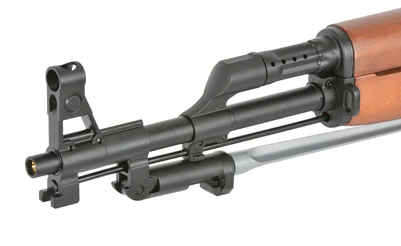 DOUBLE BELL AK TYPE 56 AEG AIRSOFT rifle close-up showing detailed design and features