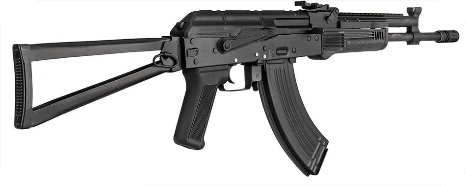 Double Bell AKS-74N Airsoft Rifle with Adjustable Stock and Realistic Design