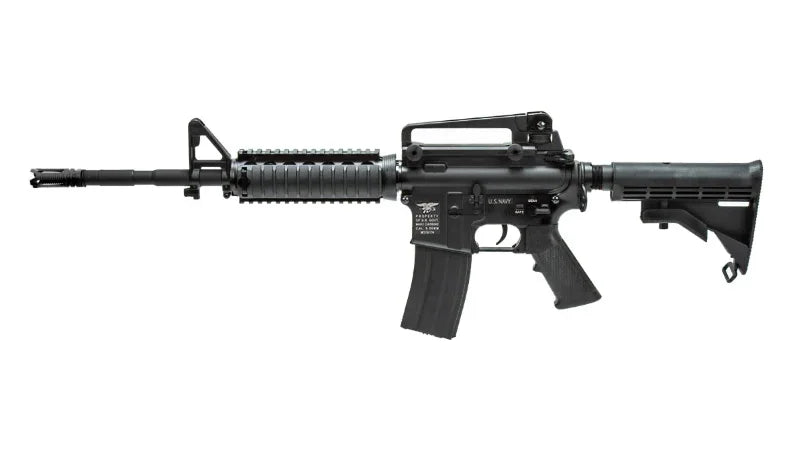 DOUBLE BELL M4A1 RIS Airsoft Rifle with Adjustable Stock and Rail System for Custom Accessories