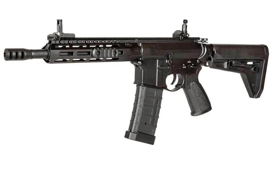 DOUBLE BELL AEG Electric Airsoft Rifle with Tactical Rail and Adjustable Stock