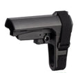 DOUBLE BELL STYLE STABILIZING Adjustable Rifle Stock with Comfortable Grip and Quick-Secure Strap