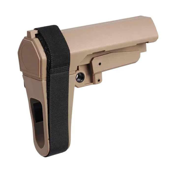 DOUBLE BELL STYLE STABILIZING External Accessory in Tan for Improved Shooting Stability
