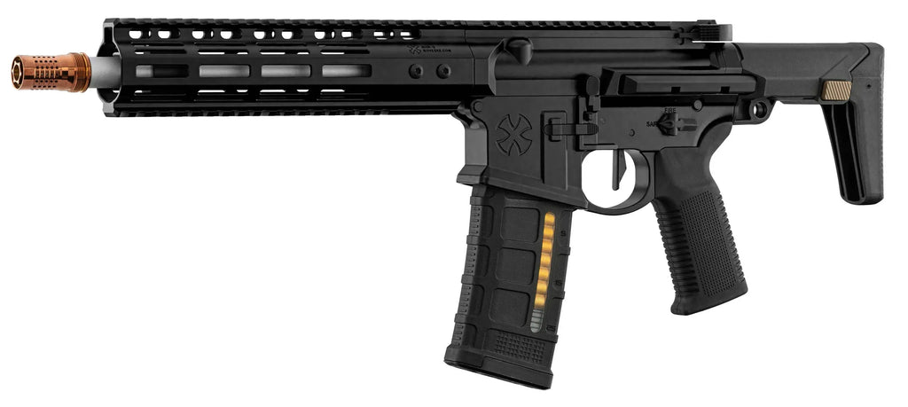 DOUBLE EAGLE NOVESKE GHETTO BLASTER N4 compact airsoft gun with sleek black design and tactical features