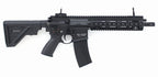 Double Bell DB-416 A5 airsoft gun AEG black rifle replica with adjustable stock picatinny rails and detachable magazine