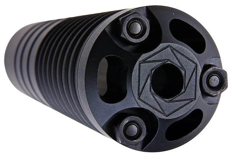 5KU DTKP HEXAGONAL MOCK AIRSOFT SILENCER with sleek design and durable construction for enhancing airsoft guns