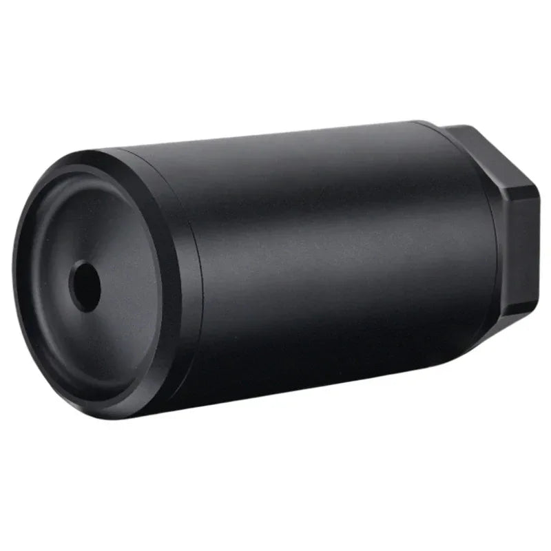 Silverback Dummy Suppressor in Black, perfect for airsoft enthusiasts and enhancing firearm aesthetics