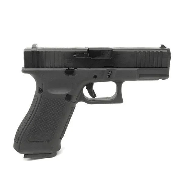 E&C G19X GEN 5 GBB airsoft pistol featuring a sleek design and textured grip for enhanced handling