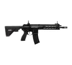 E&C HK416 A5 airsoft rifle AEG full metal body adjustable stock railed handguard black finish