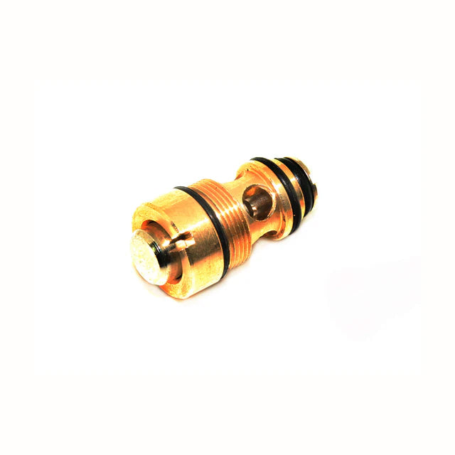 E&C Hi-Capa output valve brass threaded internal replacement part with O rings for airsoft pistol nozzle