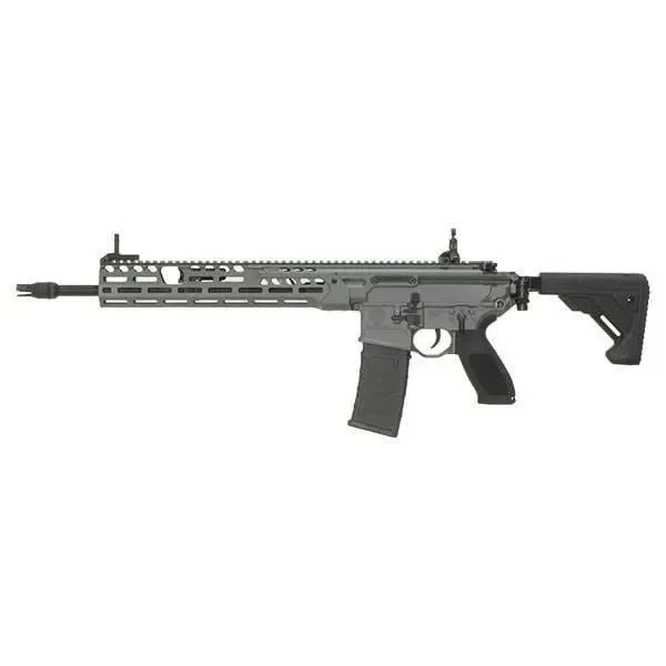 E&C APEX FORCE MCX SPEAR LT 13 AEG in black with tactical design and adjustable stock