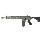 E&C APEX FORCE MCX SPEAR LT 13 AEG in black with tactical design and adjustable stock