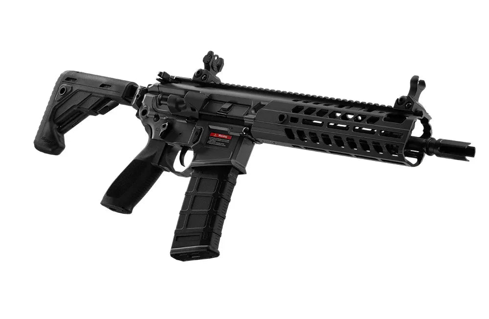 AEG E&C APEX FORCE SIG MCX VIRTUS AEG AIRSOFT with adjustable stock and tactical rail system