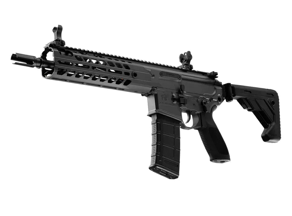 E&C APEX FORCE SIG MCX VIRTUS AEG AIRSOFT with sleek design and tactical accessories for airsoft enthusiasts