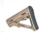 E&C CTR STOCK in Flat Dark Earth for Improved Stability and Comfort in Tactical Use
