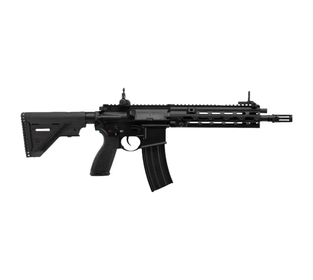 AEG E&C HK416 A5 airsoft rifle with realistic design and durable construction for tactical play