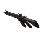 AEG E&C HK416 A5 airsoft rifle with tactical features and adjustable components