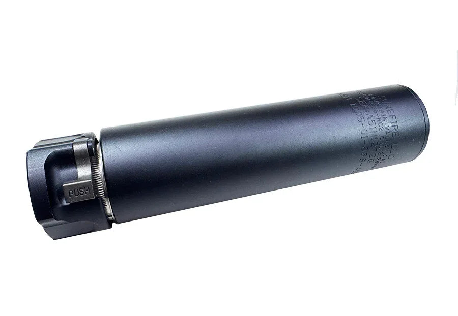 E&C SF SOCOM 556 SUPPRESSOR AIRSOFT featuring a sleek design for enhanced shooting performance