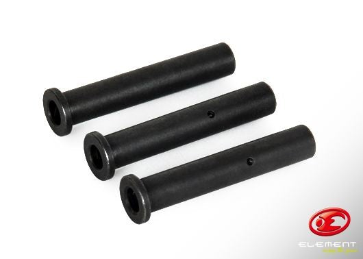 Set of three ELEMENT lock pins for secure attachment in various applications