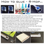 Instructions for applying Elvish Tac R-Hop for PDI inner barrel with glue and tools