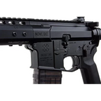 EMG CGS NOVESKE N4 Airsoft Rifle with Detailed Receiver Engravings and Adjustable Stock