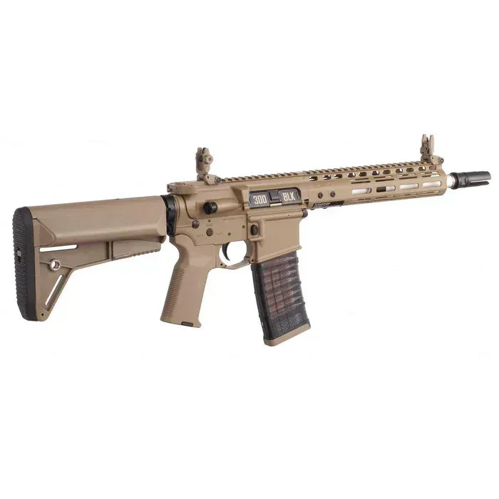 EMG CYMA NOVESKE N4 Airsoft Rifle with Flat Dark Earth Finish and Adjustable Stock