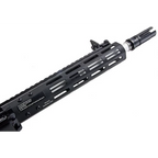 EMG NOVESKE N4 black AR upper with slim MLOK handguard flip front sight and flash hider