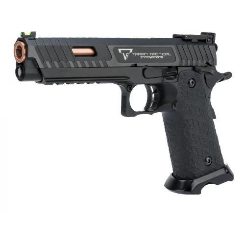 EMG LICENSED JW3 2011 COMBAT MASTER CO2 Pistol with Tactical Design and Textured Grip