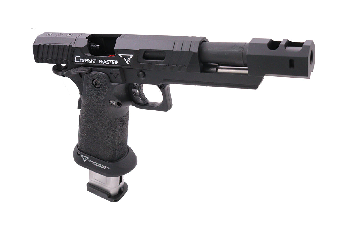 EMG TTI COMBAT MASTER ALPHA AIRSOFT gun featuring a sleek design and high-performance features