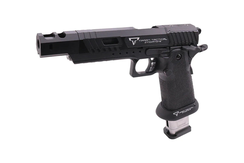 EMG TTI COMBAT MASTER ALPHA GBB airsoft pistol with modern design and textured grip