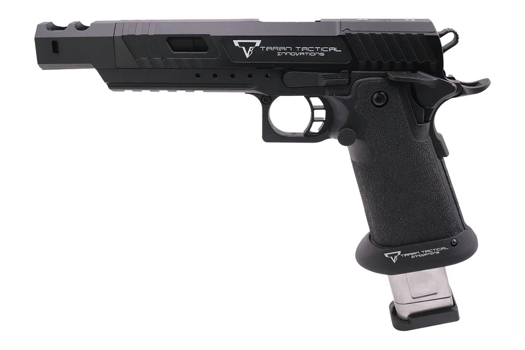 EMG TTI COMBAT MASTER ALPHA GBB airsoft pistol with ergonomic grip and tactical design